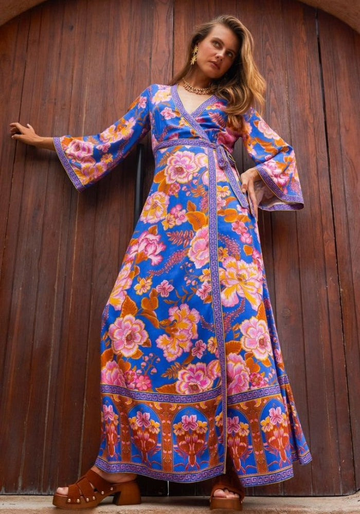 NINE LIVE BAZAAR Tessa Mini Dress - Peony