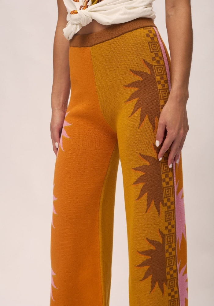 NINE LIVES BAZAAR Horizon Pants - Spice