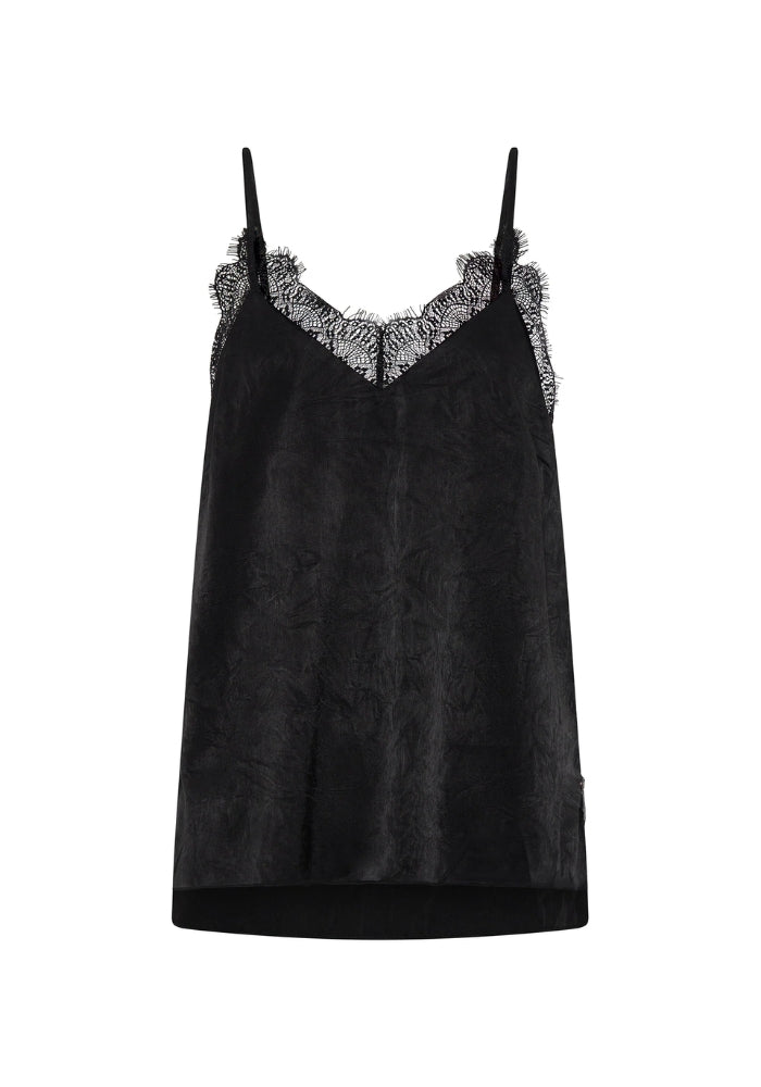 ONE TEAPSPOON Black Lace Cami Top 