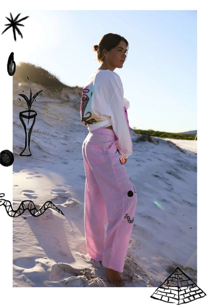 PATCHS STUDIO Mystic Linen Pants