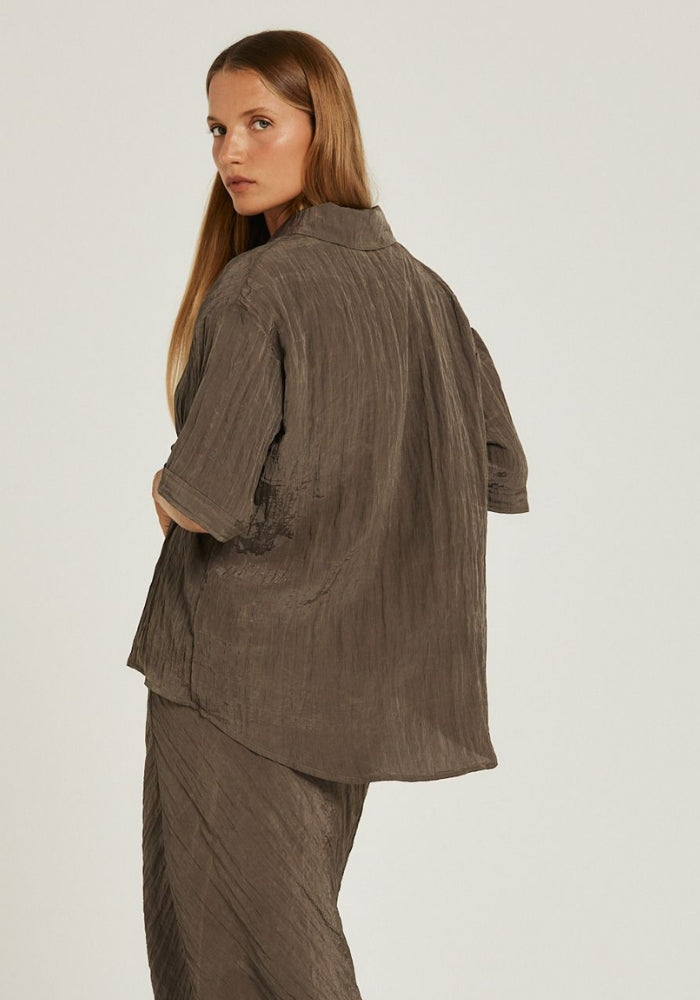 PIPPA RIDLEY Cece Top - Charcoal