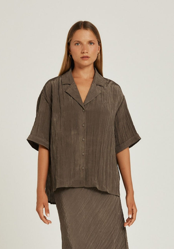 PIPPA RIDLEY Cece Top - Charcoal