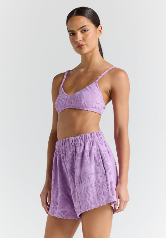 POOLSIDE PARADISO Mai Tai Short - Lilac