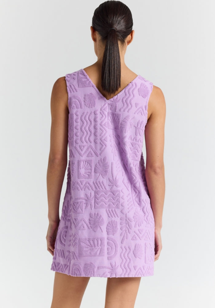POOLSIDE PARADISIO Mai Tai Tunic - Lilac