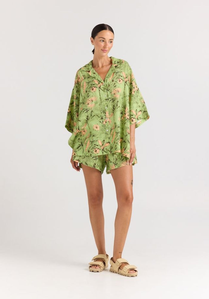 POOSIDE PARADISO Tropico Over Shirt