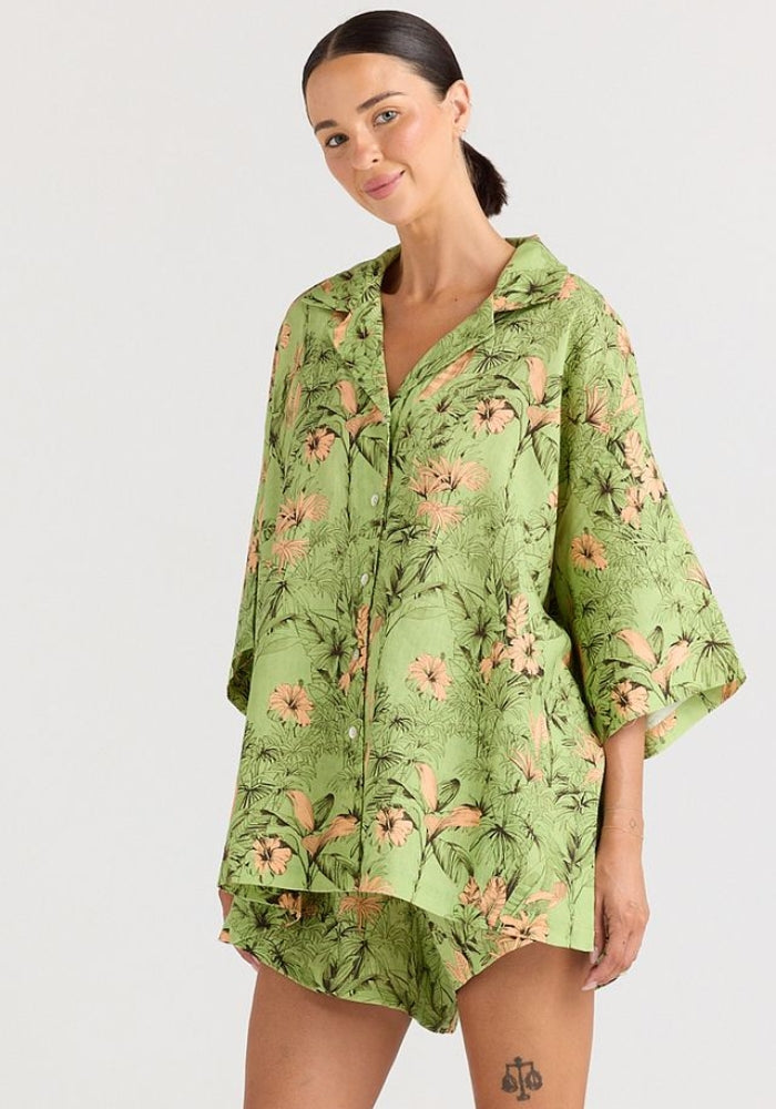 POOSIDE PARADISO Tropico Over Shirt