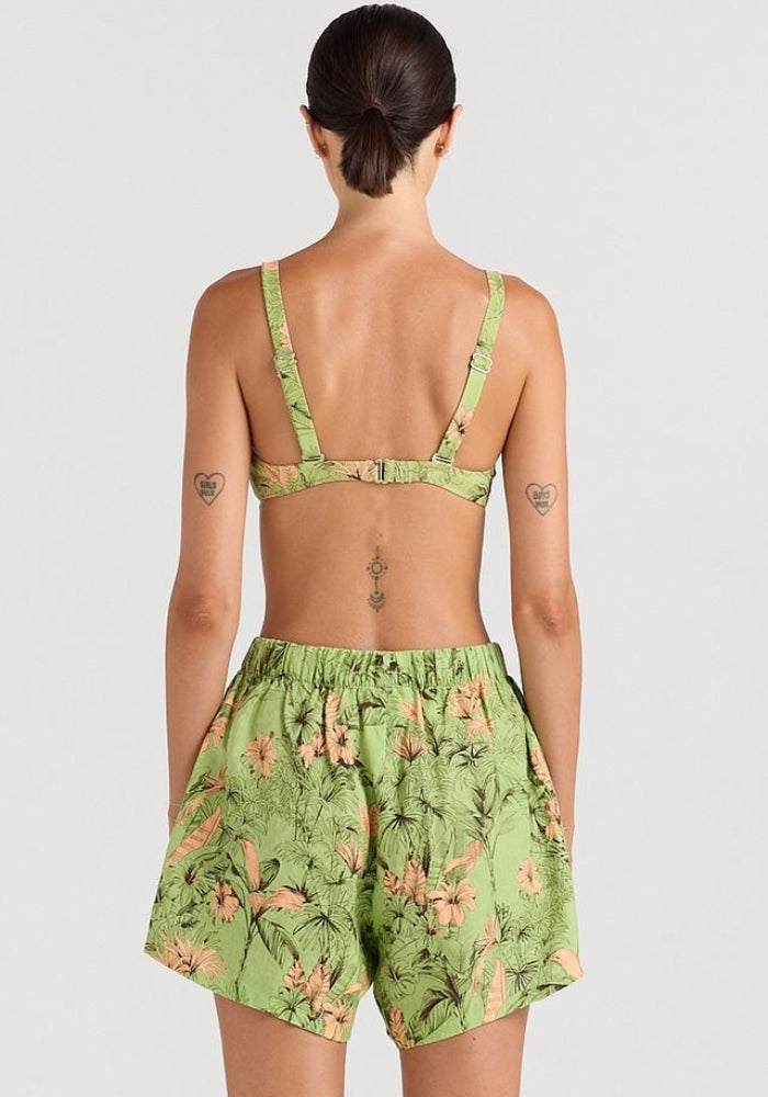 POOLSIDE PARADISO Tropic Slit Short 