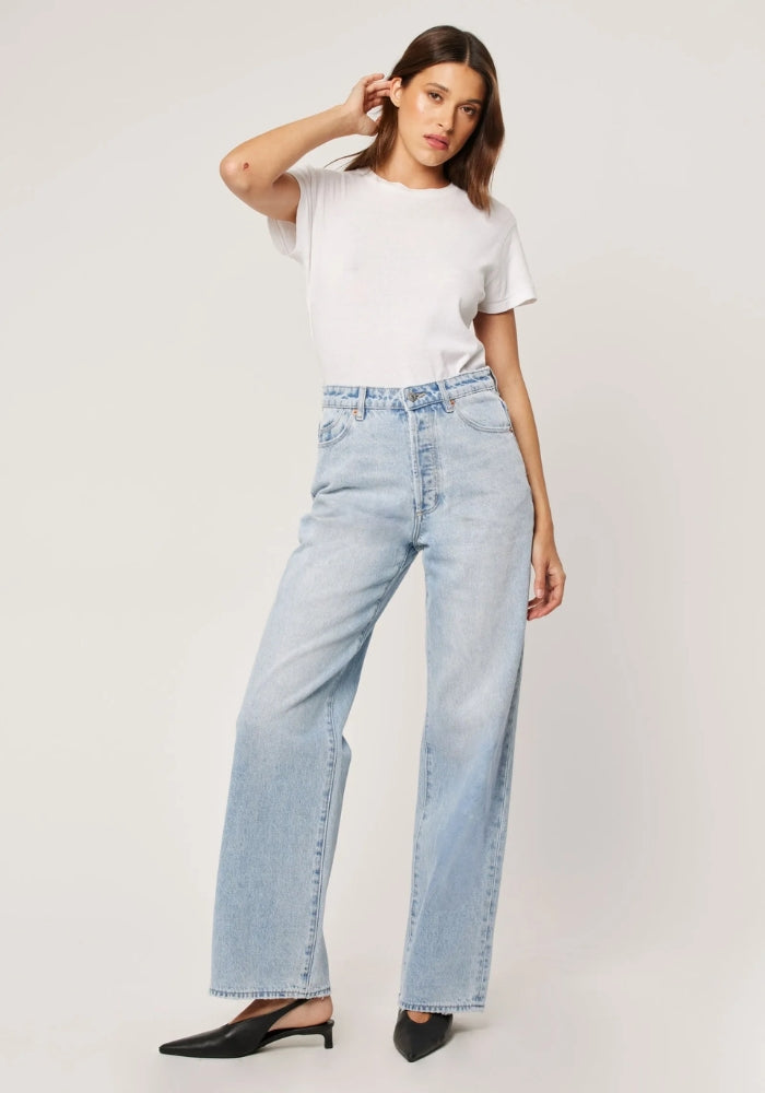 ROLLAS Stevie Relaxed Longbeach - Light Vintage Blue
