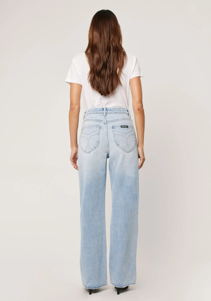 ROLLAS Stevie Relaxed Longbeach - Light Vintage Blue