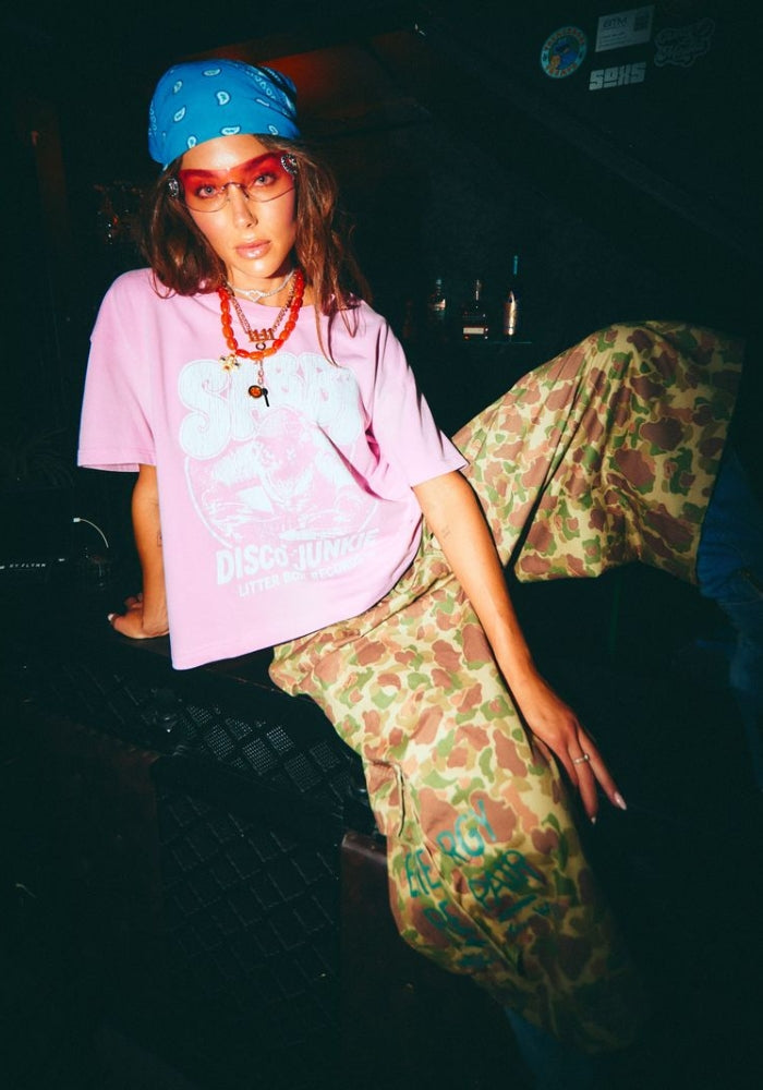 SABBI DJ Cat Tee - Pink
