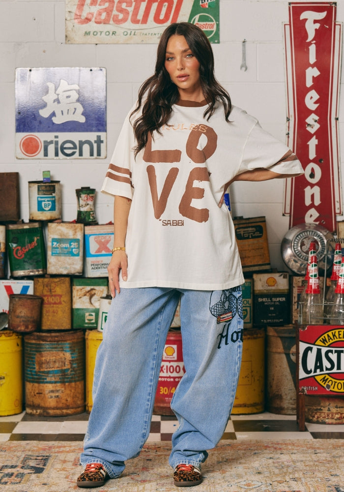 SABBI The Very Oversized Love Revolution - White