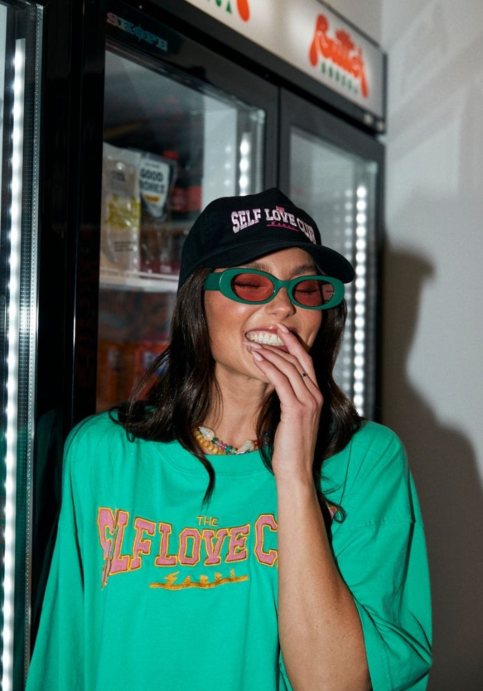 SABBI The Very Oversized Self Love Tee - Green