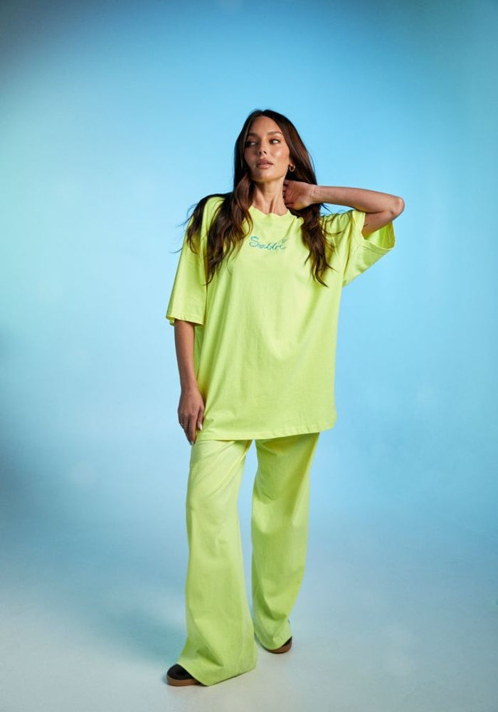 The Standout Tee - Fluro Yellow