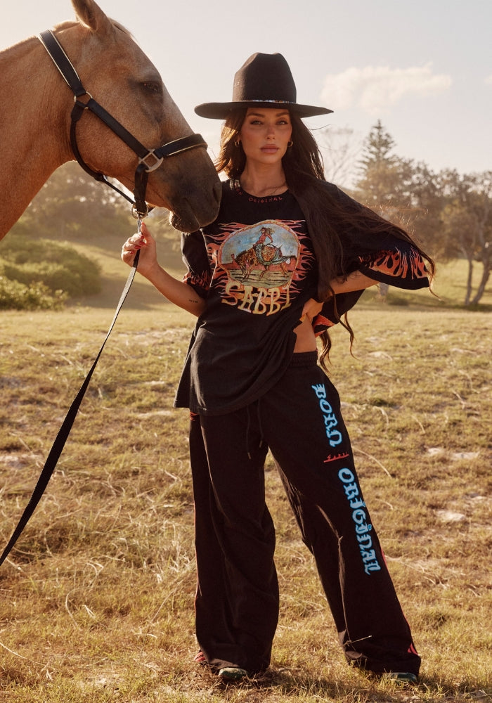 SABBI The Chido Pants - Flaming Cowboy