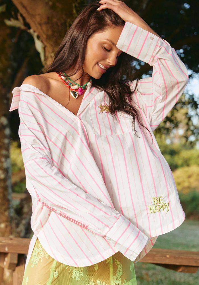 SABBI The Don Julio Shirt - You Are Enough - Pink 