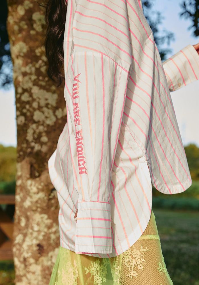 SABBI The Don Julio Shirt - You Are Enough - Pink 