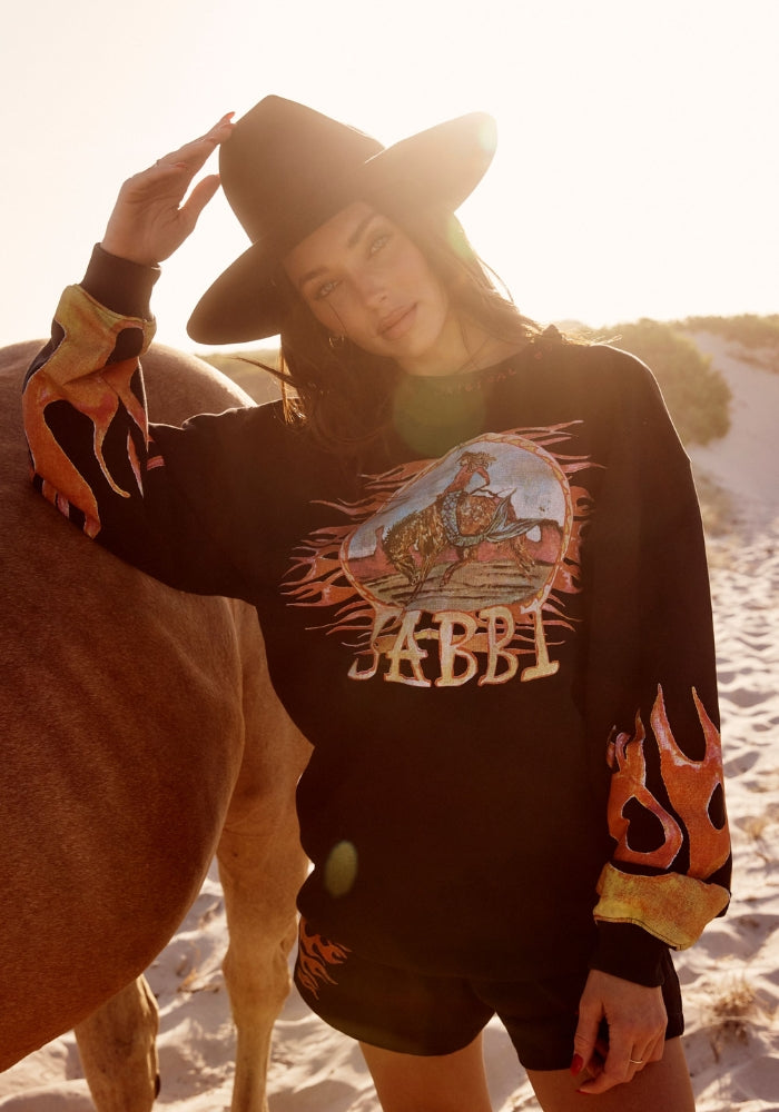 SABBI The Flaming Cowboy Jumper 