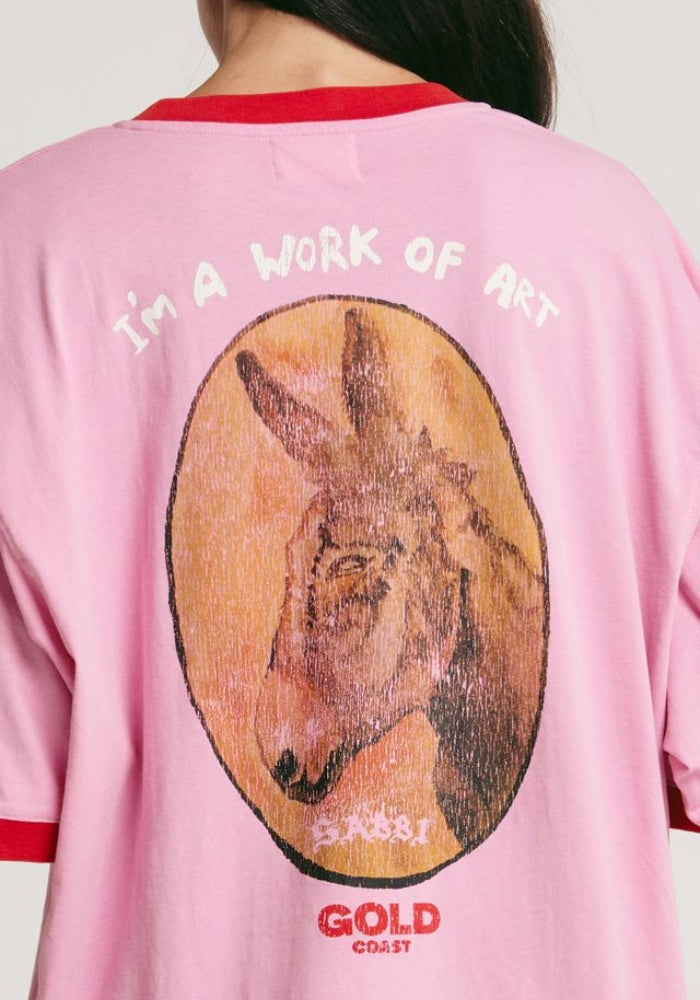SABBI The Hot Mess Express Tee - Pink