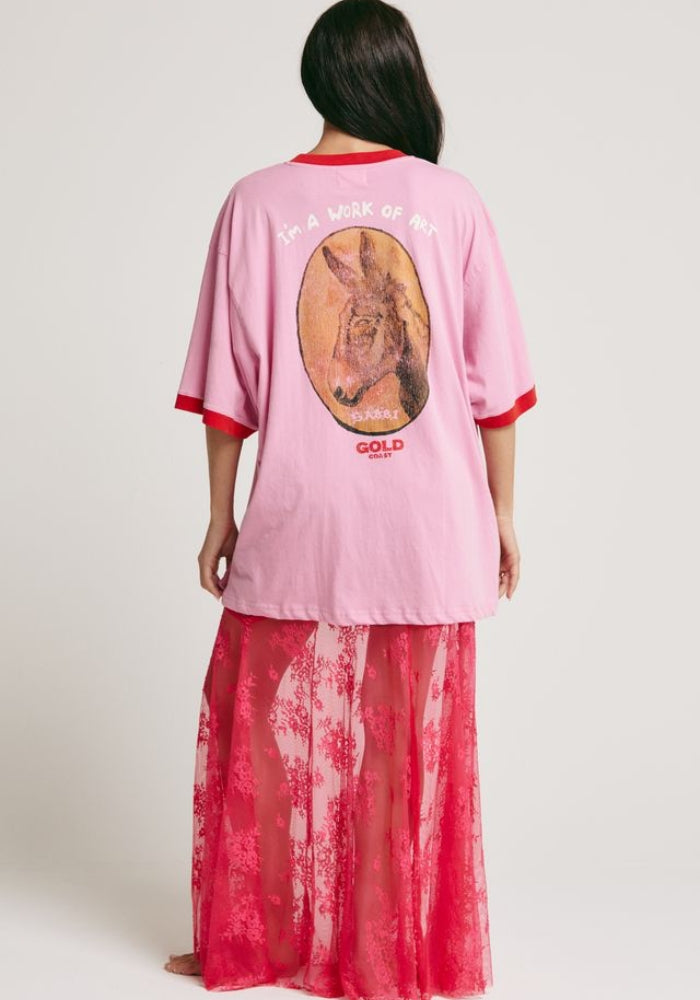 SABBI The Hot Mess Express Tee - Pink