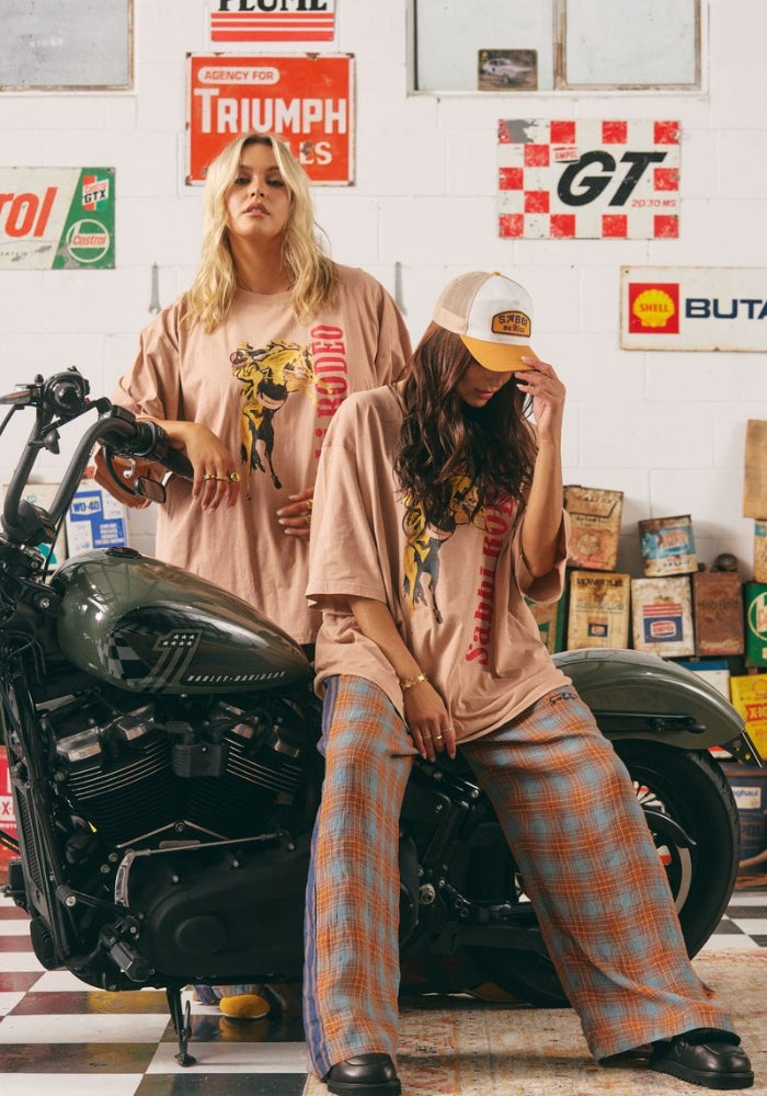 SABBI Mexicola Check Pant