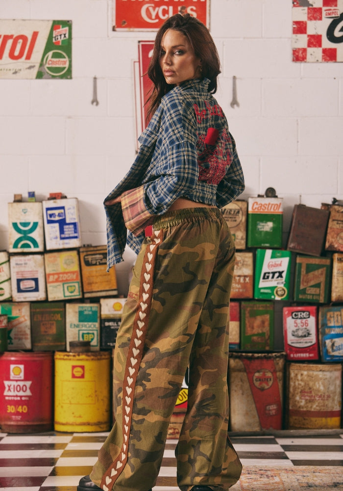 SABBI The Raving Heart Pants - Drill Camo
