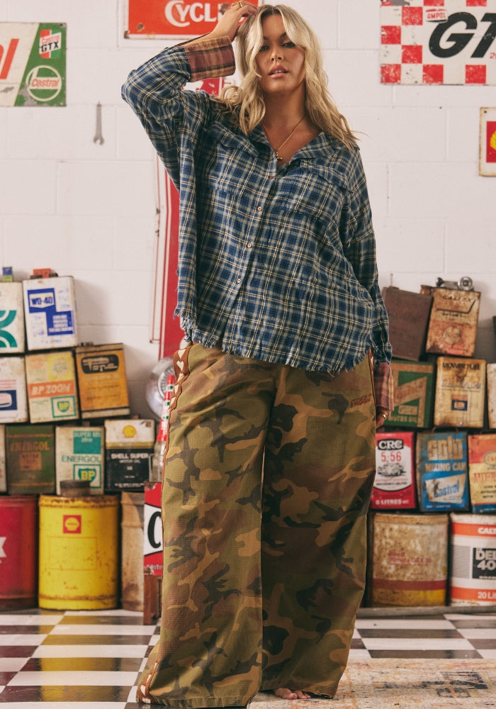 SABBI The Raving Heart Pants - Drill Camo