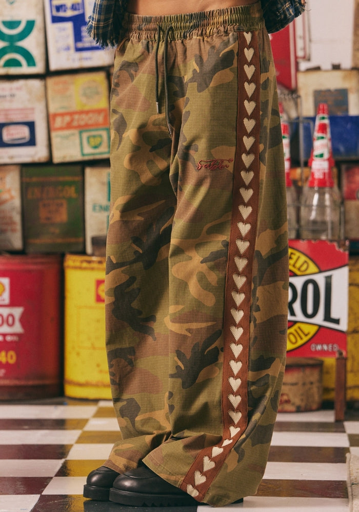 SABBI The Raving Heart Pants - Drill Camo