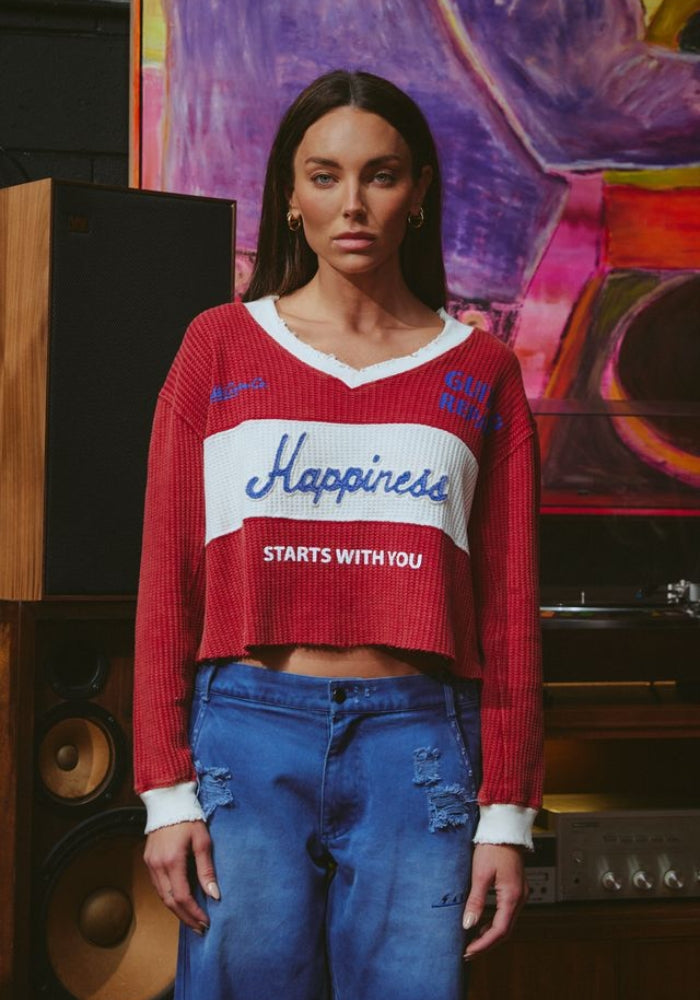 SABBI The Happiness Top - Maroon