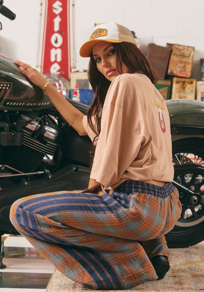 SABBI Mexicola Check Pant