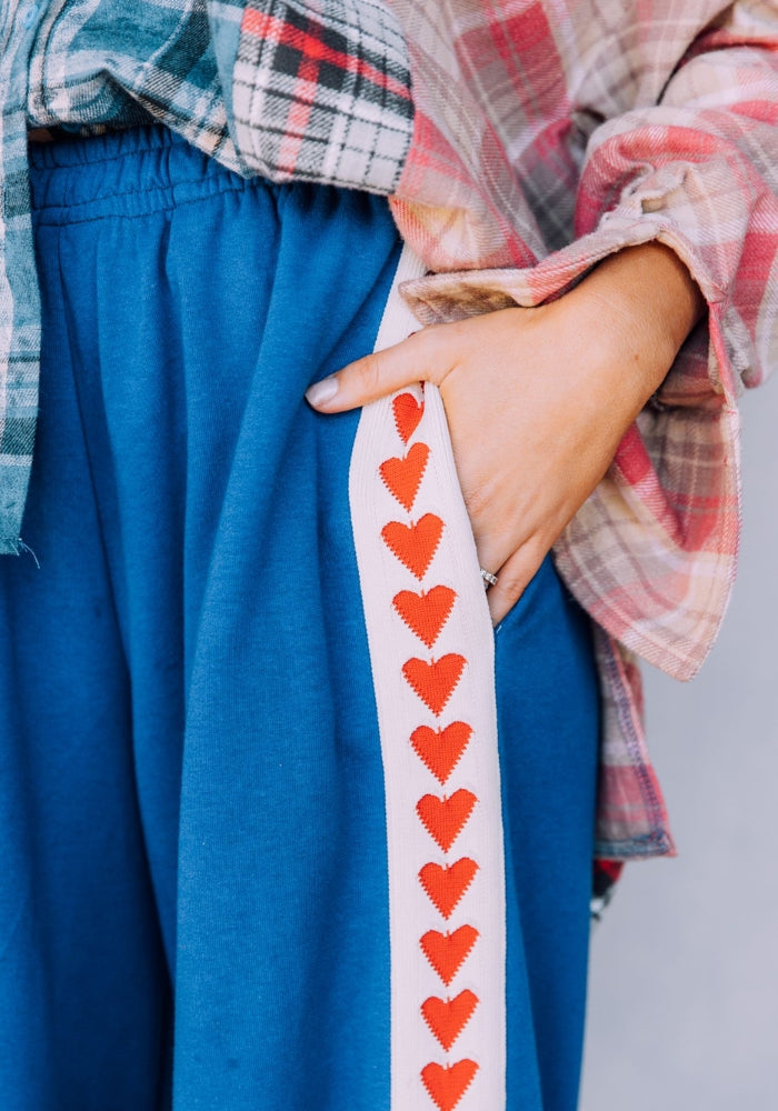 SABBI The Raving Heart Pants - Blue