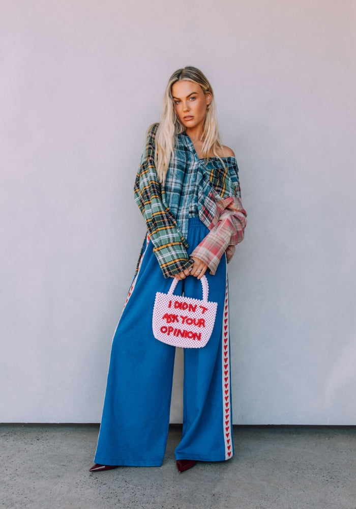SABBI The Raving Heart Pants - Blue