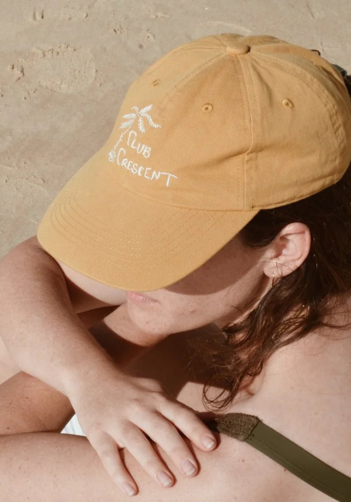 Club Crescent Cap - Mustard