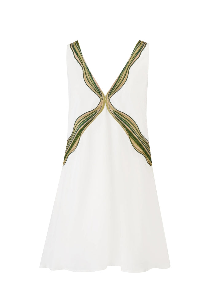 SANCIA The Capri Dress -   Pearl Zea