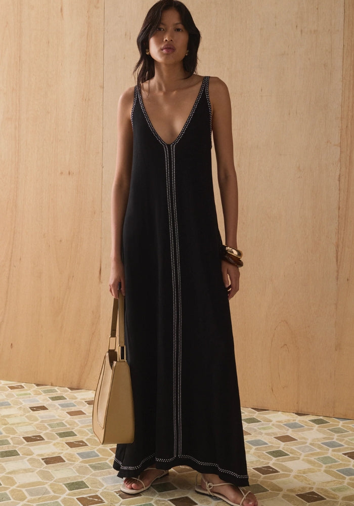 SANCIA The Ocea Knit Dress -  Ink