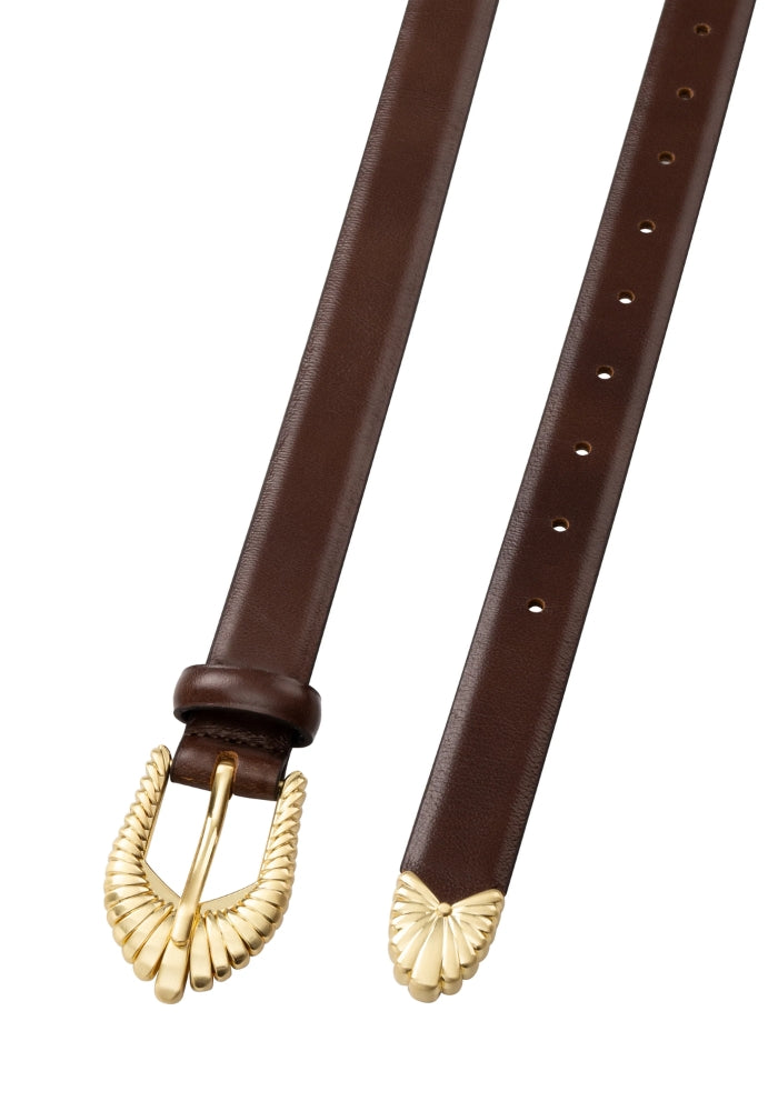 SANCIA The Zolna Belt - Cocoa
