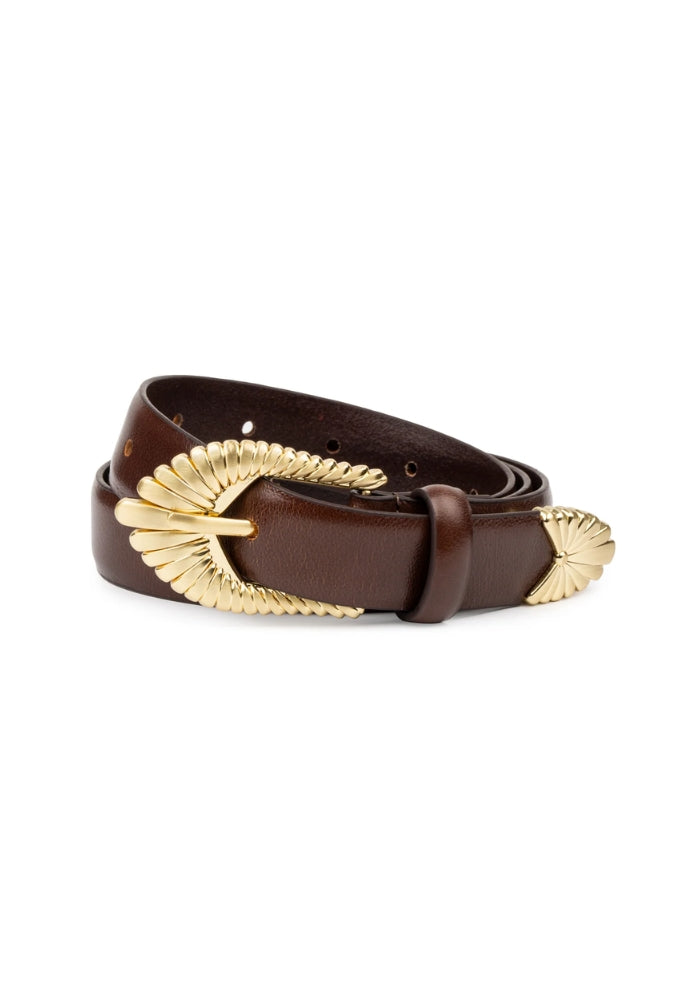 SANCIA The Zolna Belt - Cocoa