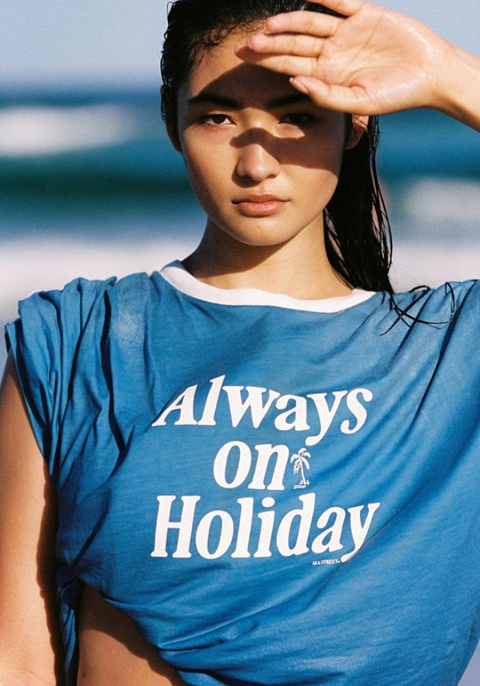 SEA STREET Always On Holiday T-Shirt
