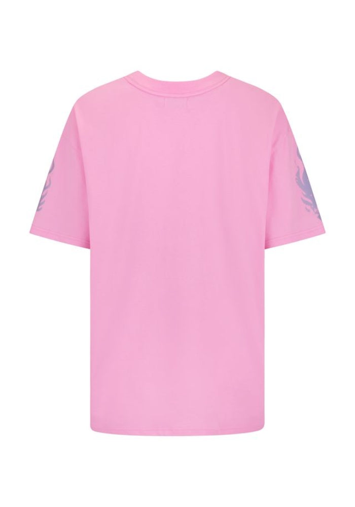 SEA STREET Flaming Hibiscus Relaxed T-shirt