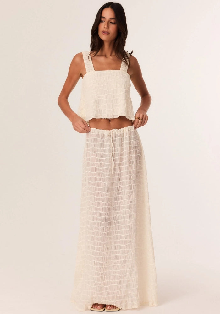 SNDYS Indie Maxi Skirt - Shell