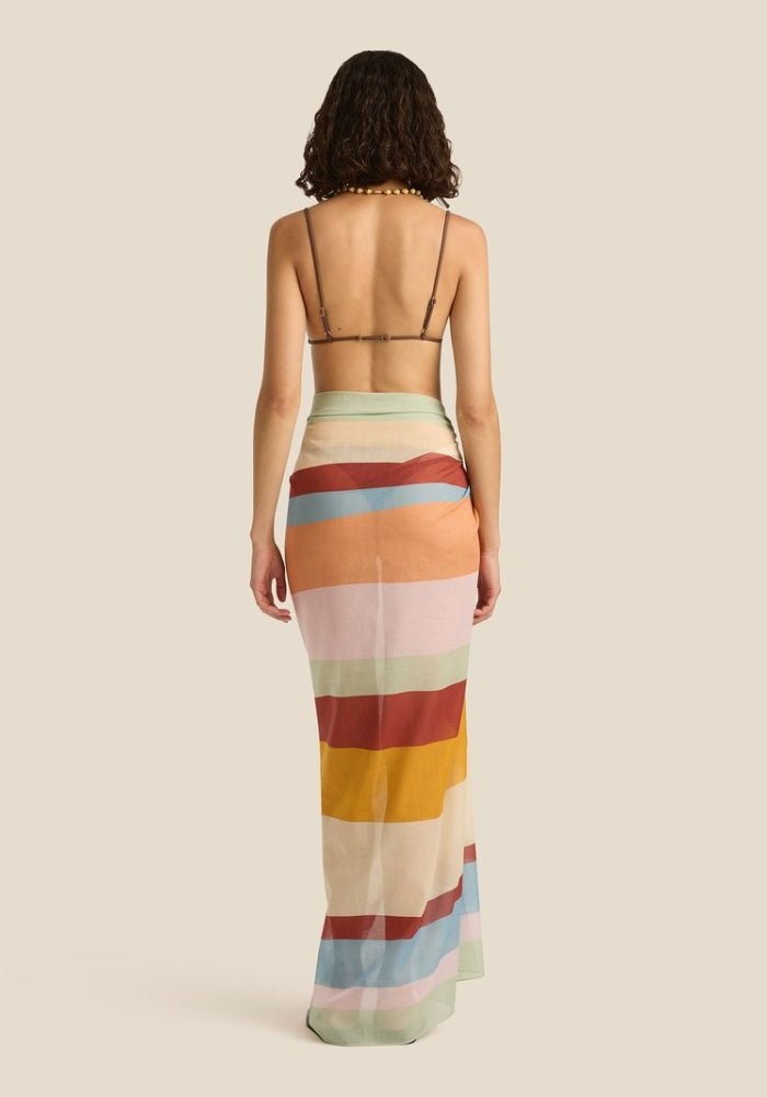 SOLEIL SOLEIL Square Pareo - Iris