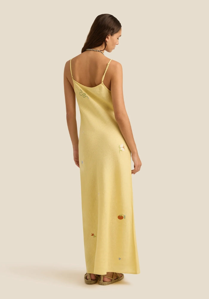 SOLEIL SOLEIL Lana Dress - Charm Embroidery