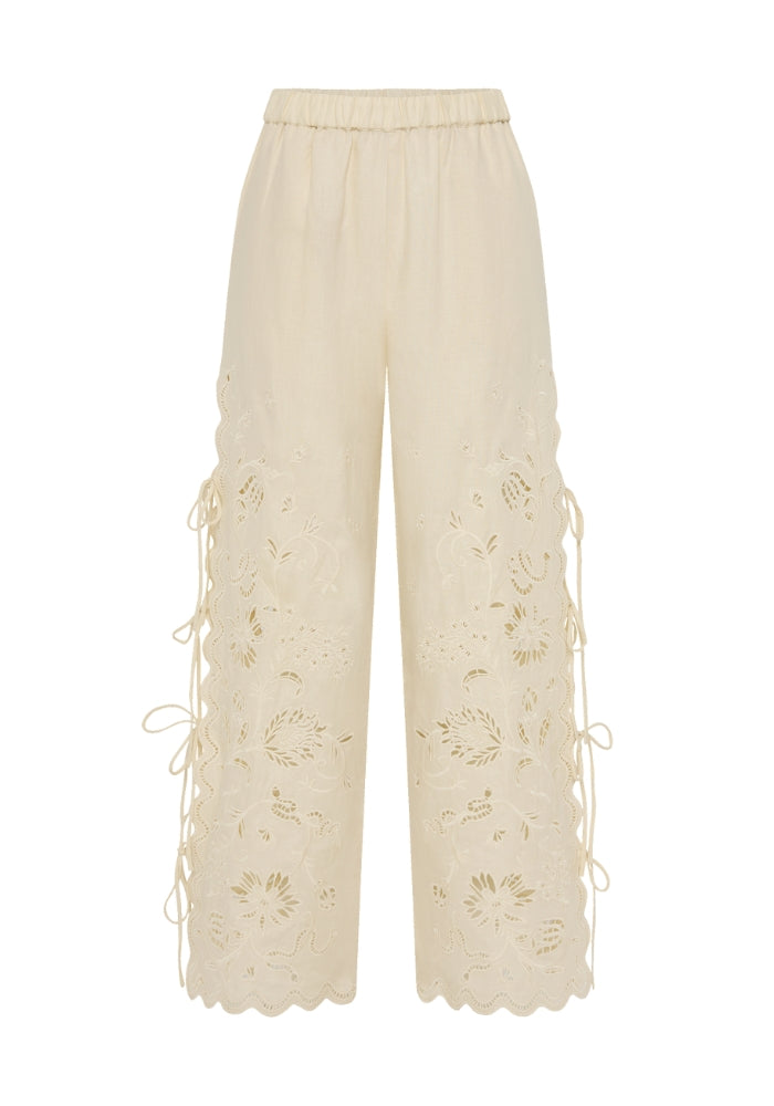 SOLEIL SOLEIL Sadie Pants - Serpentine Broderie