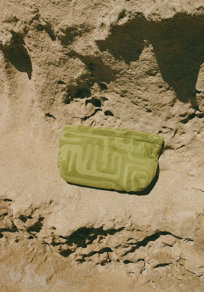 SOLIEL SOLEIL  Towelling Pouch - Kin Aloe 