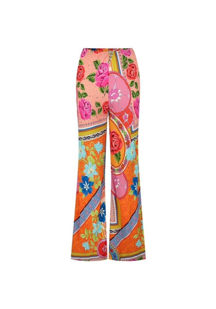SPELL Aphrodite Bias Pant - Rose