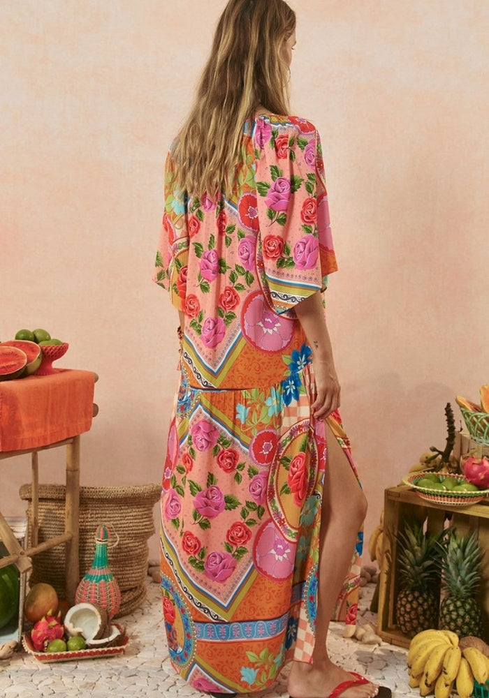 SPELL Aphrodite Gown - Rose