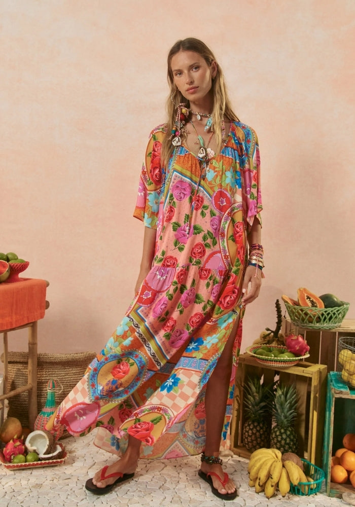 SPELL Aphrodite Gown - Rose
