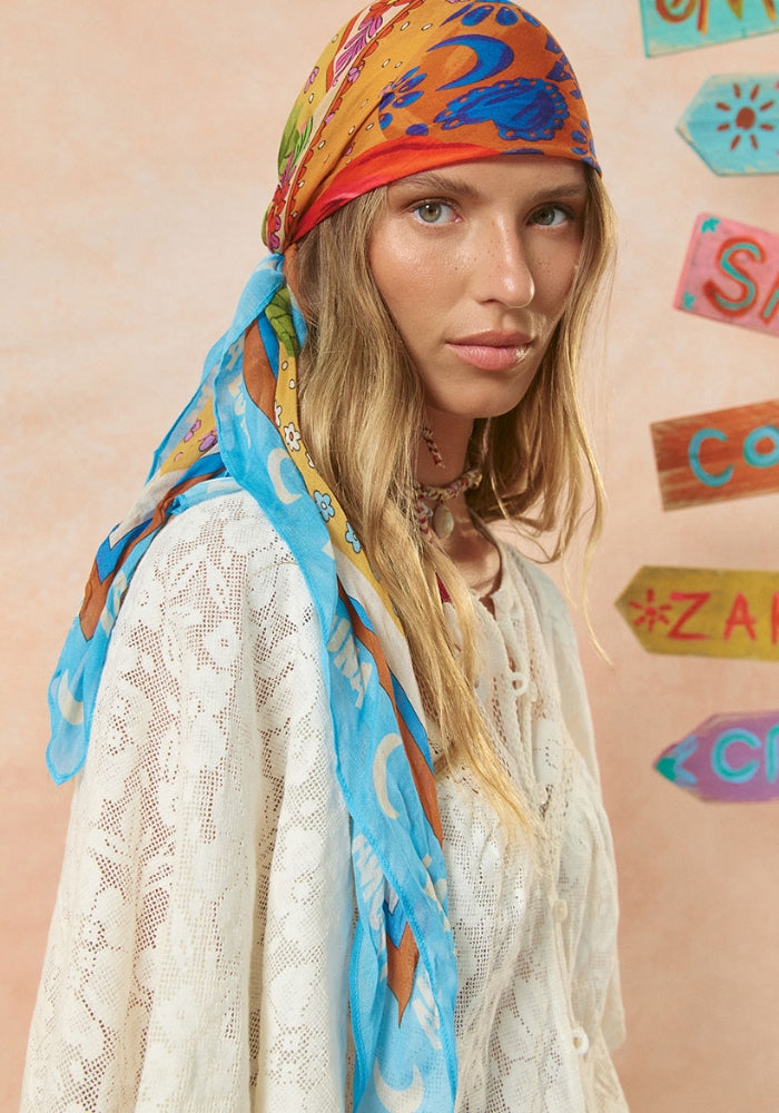 SPELL Aphrodite Scarf - Rose