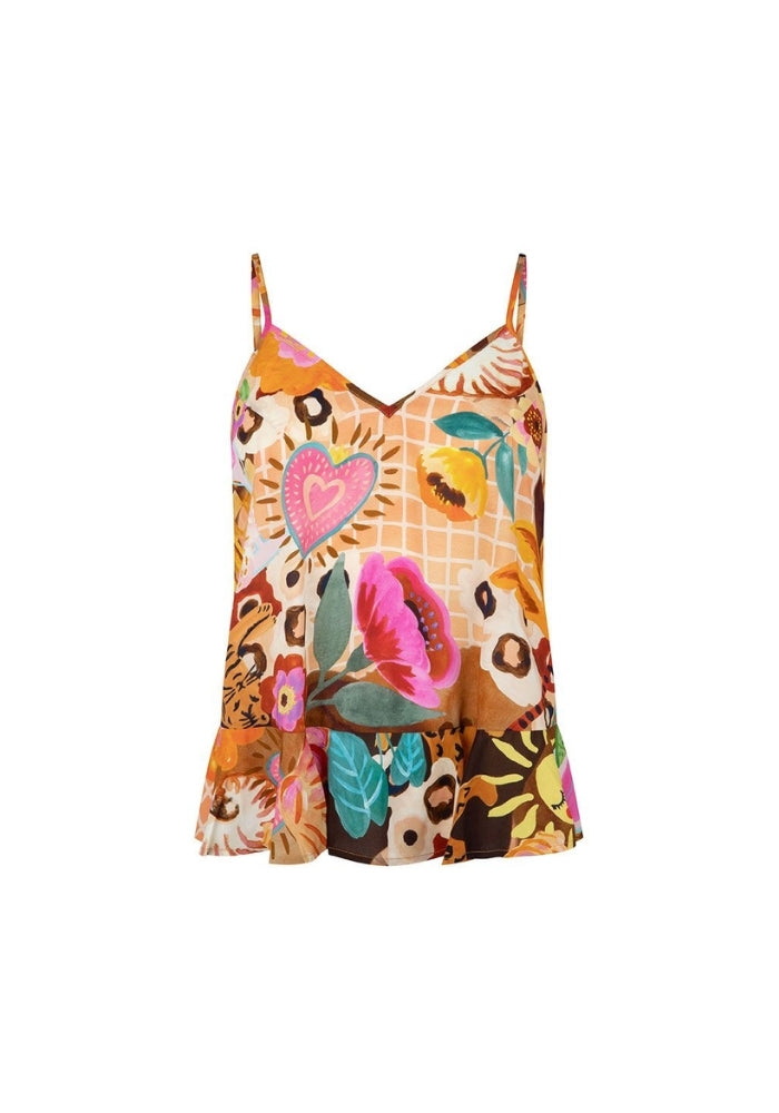 SPELL Birth of Venus Cami - Caramel