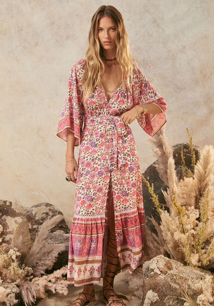 SPELL Elysian Gown - Petunia