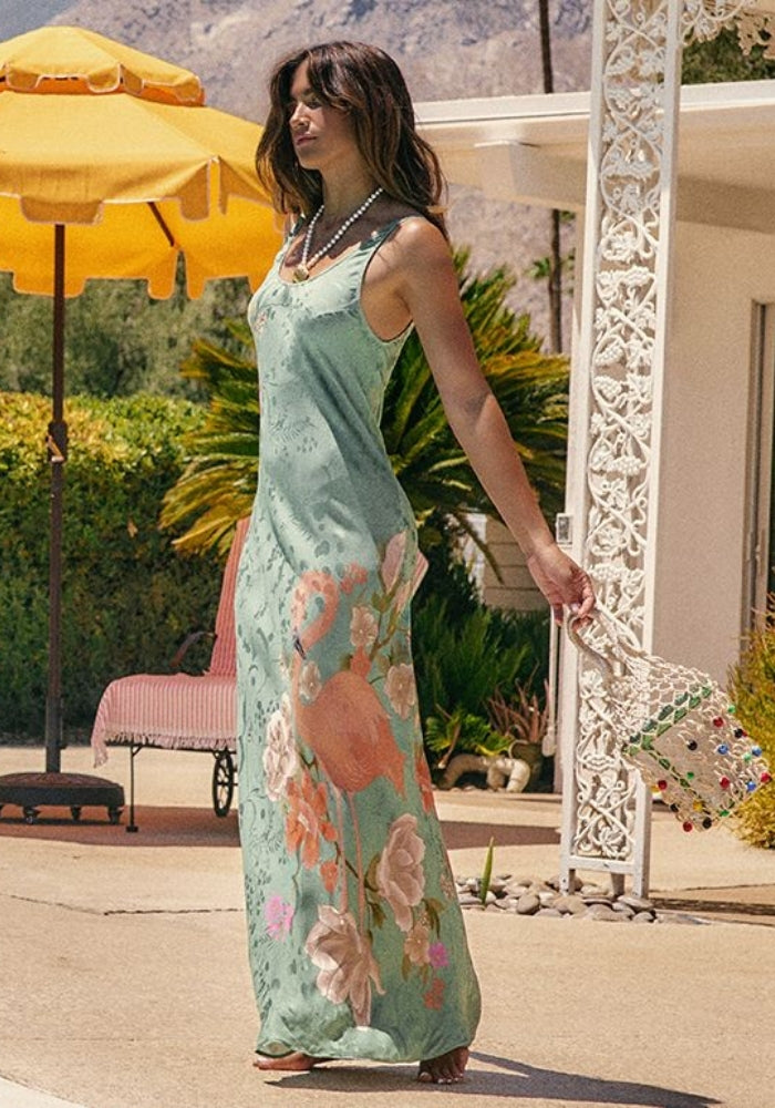 SPELL Floridian Bias Dress